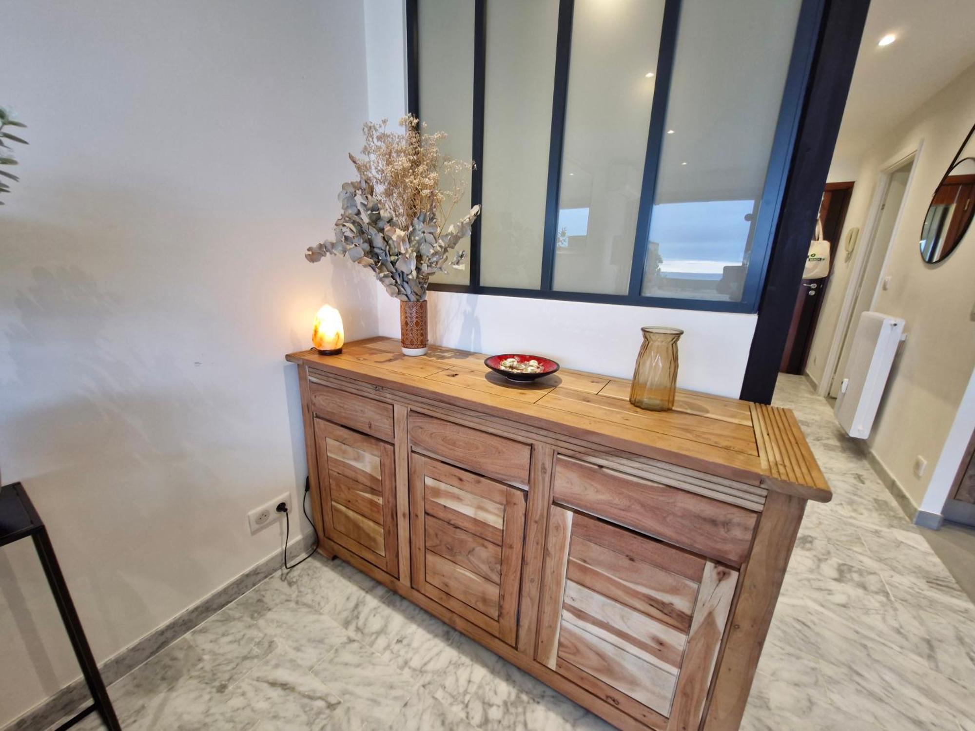 Sunny And Cosy Sea View Studio Антіб Екстер'єр фото